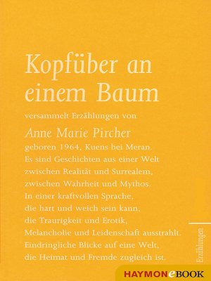 cover image of Kopfüber an einem Baum
